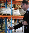 Nicolas Kerfant, director marketing and sales BASF, cuts the ribbon at Advit’s official opening ceremony